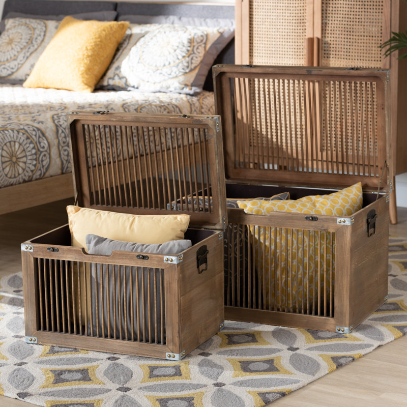 2 Piece Accent Trunk Set