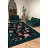 Karabag Multicolored Color Floral Design Carpet Machine Woven Polyester & Cotton Yarn Area Rugağ-93880414