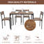 Aleitha 4 - Person Dining Set