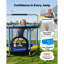 VEVOR in. Round Kid / Toddler Trampoline with Safety Enclosure-1863276846