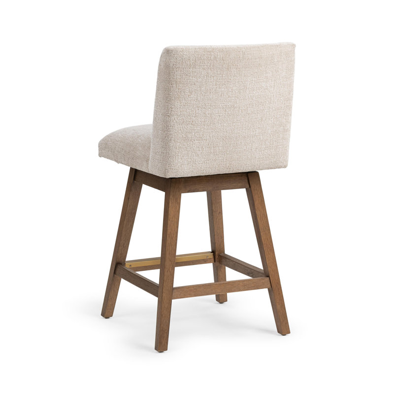 Ava Upholstered Swivel Counter Chair