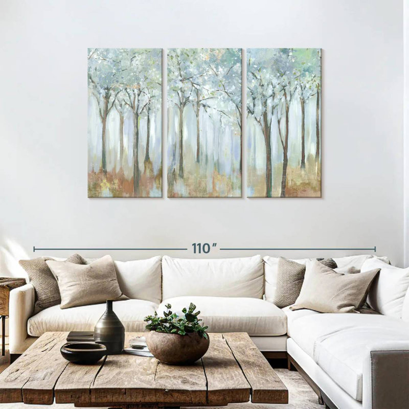 Harnek Forest Of Light, 48" H x 74" W