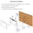 Ultra Thin Electric Fireplace 50 Inch, Remote Controlled, Abundant Flame & Selections, 5000 /H Heat, 11 Temp Ranges, Finish Recessed Multi Color Show, 1400W Temperature Settings, Infrared Remote,-977911270