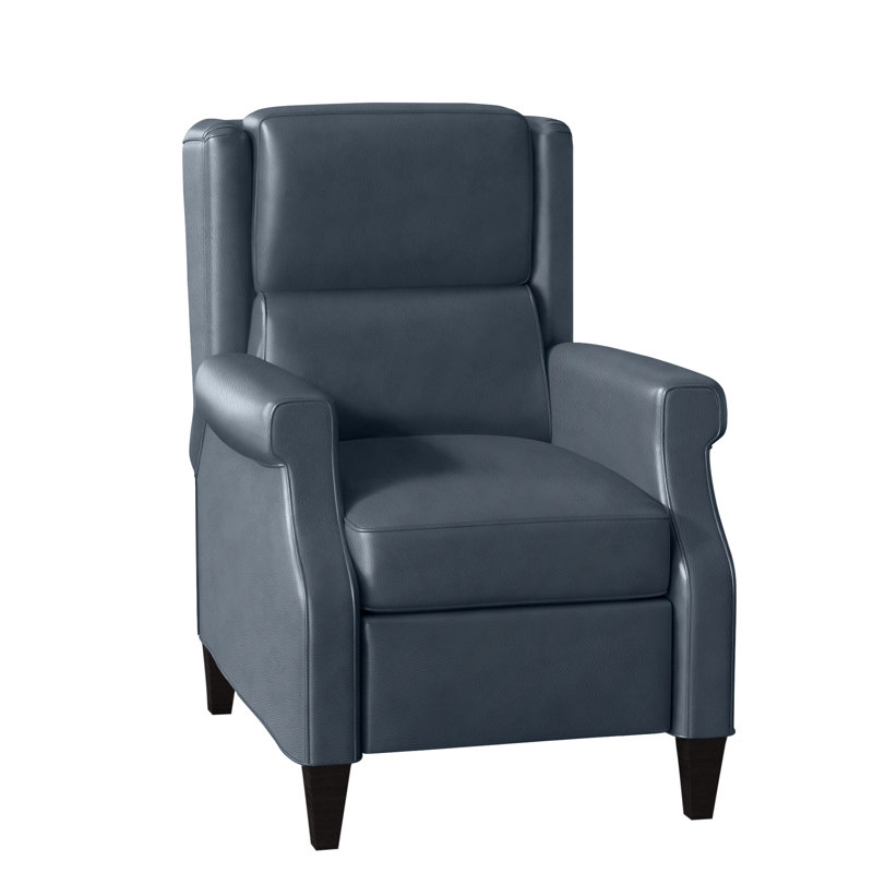 Gallaway Recliner, Aline Fumo Genuine Leather, Plantation, Power
