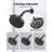 Tub and Shower Faucet Set, Complete with 5-Inch Rainfall Shower Head and Bathtub Spout, 8-Setting Adjustable Spray, Single-Handle Tub Trim Kit with Brass Pressure Balancing Valve, Matte Black-119415058