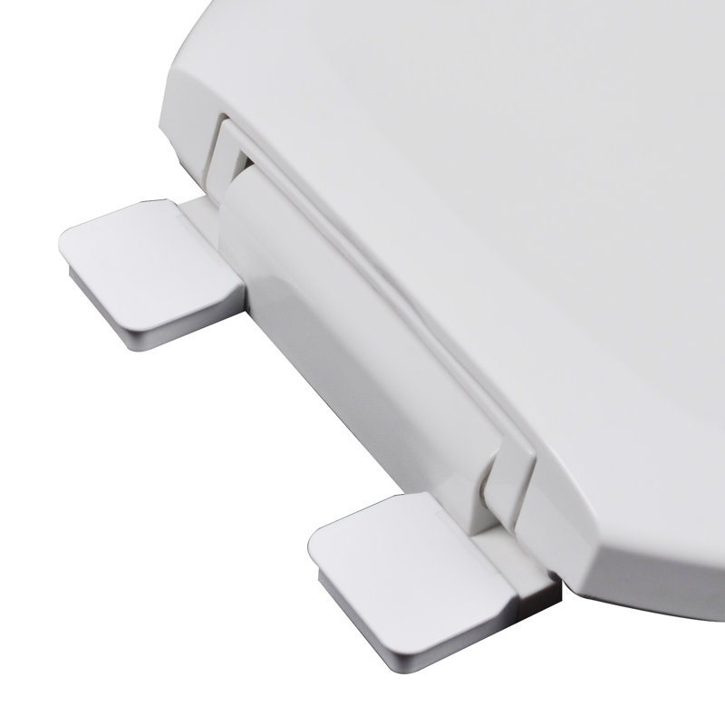 Siège de toilette rond, Blanc