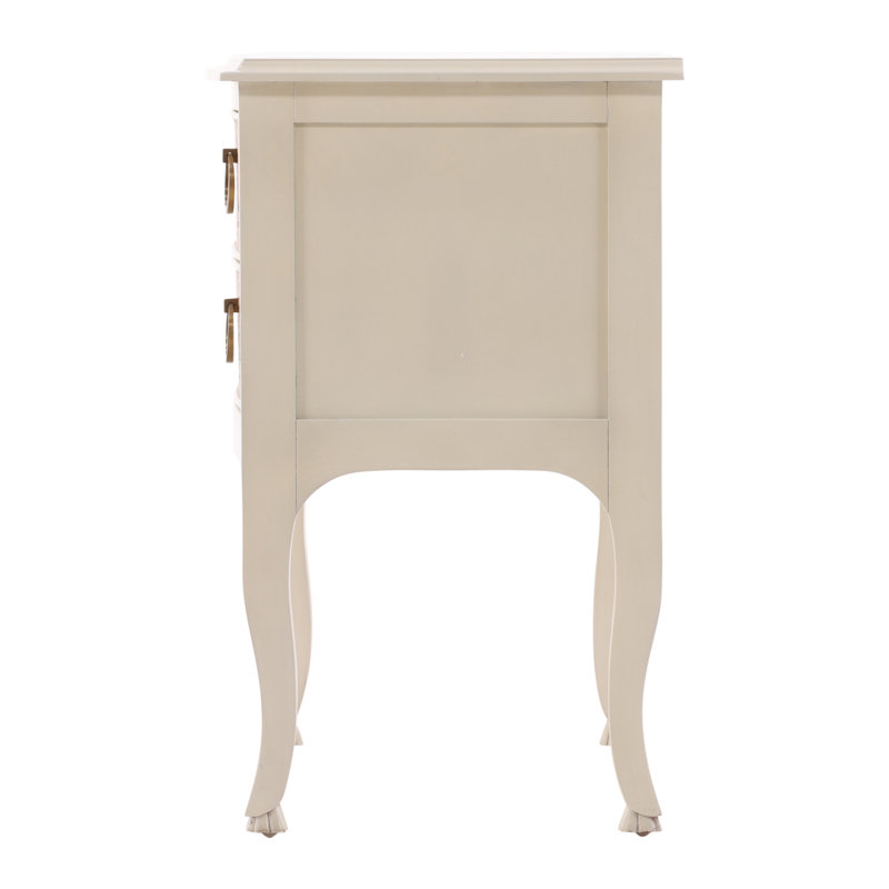 Furniture Classics Duchess Cream Mahogany Raffia Chest