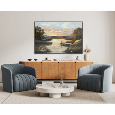 Dockside Glow Canvas Wall Art