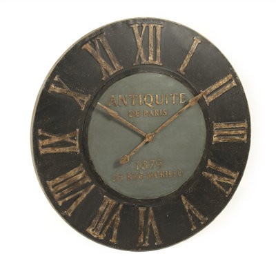 Truby Metal Wall Clock