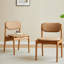Table ronde en bois de cerisier-106973614-106973616