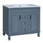 Meuble-lavabo 36 po avec lavabo supérieur-1151873843