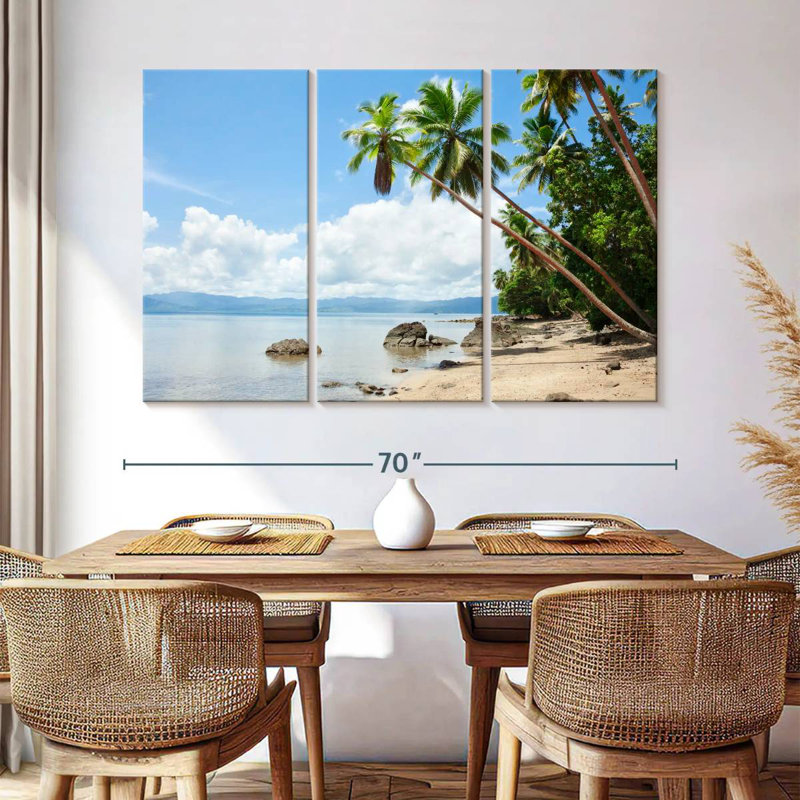 Gillard Savusavu Beach In Fiji, 42" H x 65" W