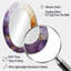 Miroir mural oval doré-1372467319