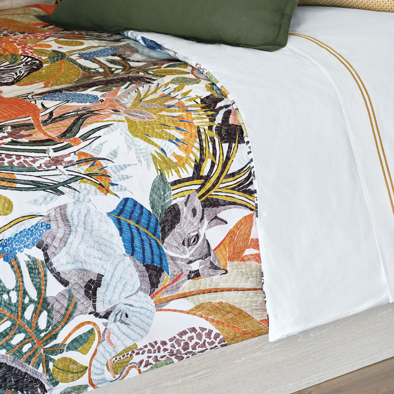 Wilder Cotton Animal Theme Duvet Cover, Super Queen Duvet Cover