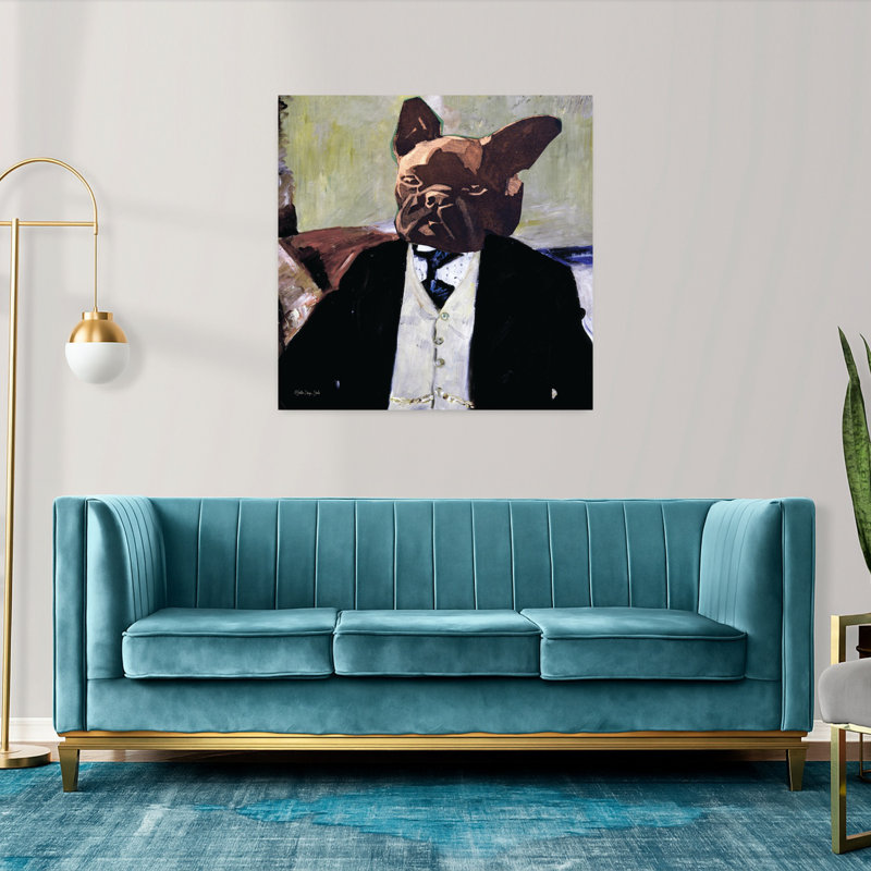 Art contemporain Regal Reggie, 36" H x 36" W