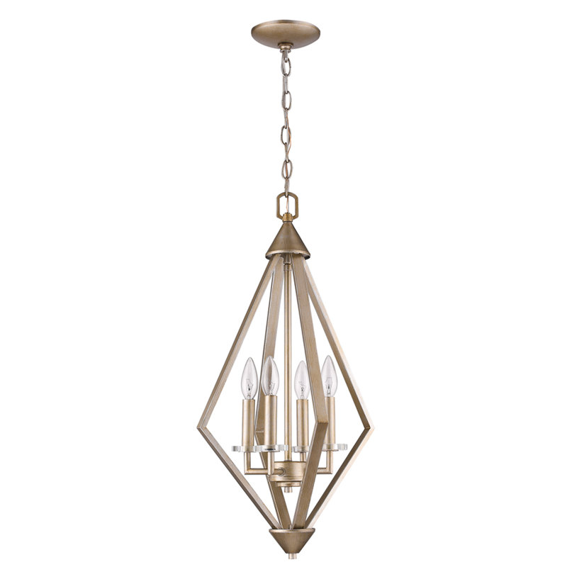 Hunnewell 4 - Light Dimmable Tiered Chandelier