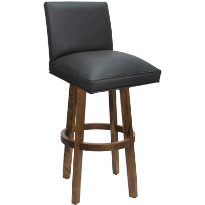Swivel Wood Bar Stool - 30" Seat Height