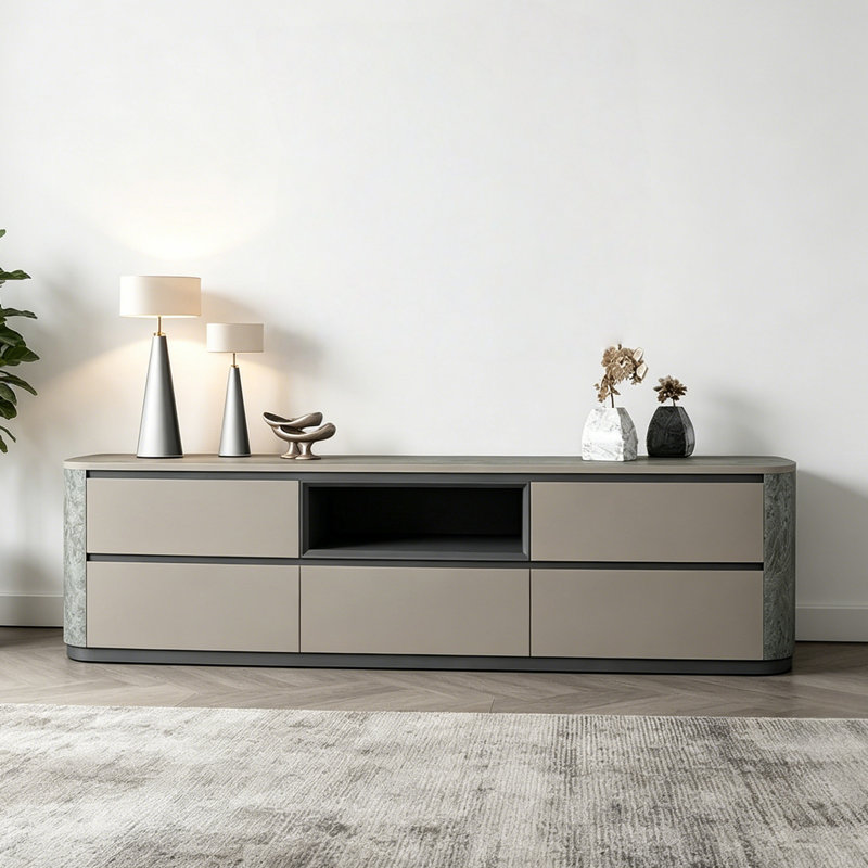 Meuble télé Minimalist Creative, 21.65"H x 70.87"L x 18.5"W