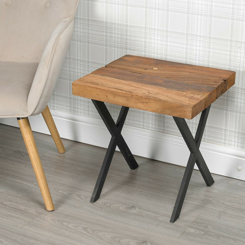 Jonette Cross Legs End Table