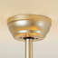 Ventilateur de plafond en cristal 20 "avec lumières et télécommande, réglable en hauteur pour le salon de la chambre à coucher-133683195-135789978