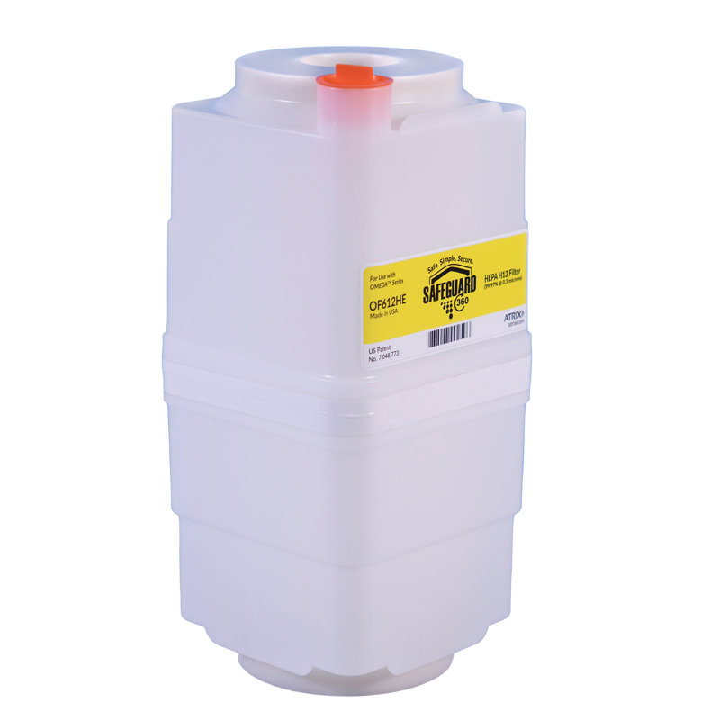 Atrix International Safeguard360, cartouche filtrante HEPA Omega, paquet de 1
