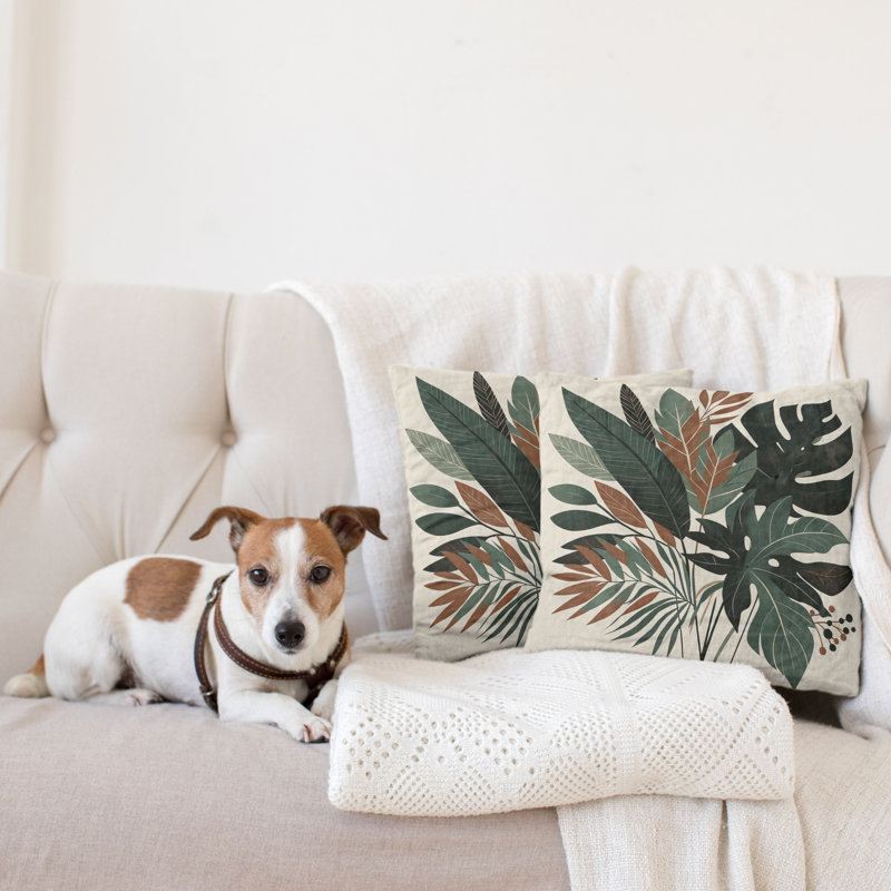Reversible Pillow Cover, 18"H x 18"W