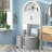 Over Toilet Storage Cabinet, Arched Doors, Adjustable Shelf-501773108