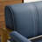 57.9" Width Modern Upholstery Faux Bonded Leather Loveseat Sofa For Living Room Accent Love Seats For Small Spaces 2 Seater Couch Sofa Office Apartment Studio Furniture With Golden Metal Arms-106769545