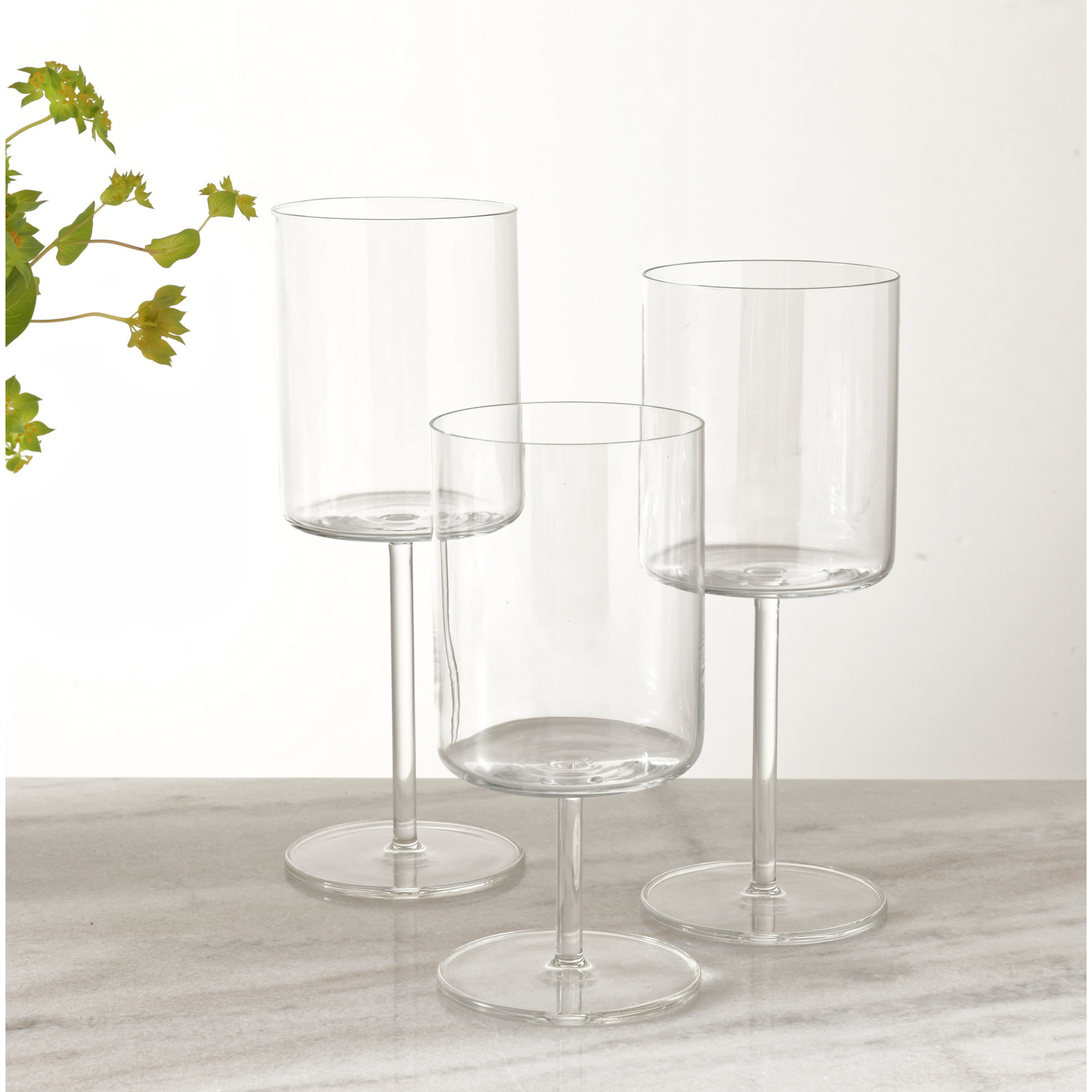 Modo Crystal White Wine Glass