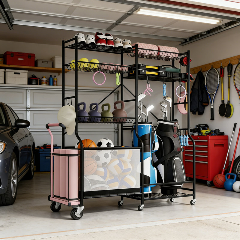 Metal Sports Rack
