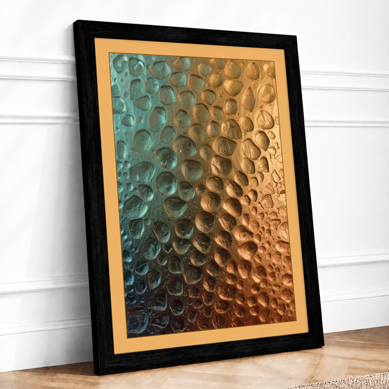 Gradient Scales Abstract - Print, Black, A4 - 29.7 x 21.0 cm