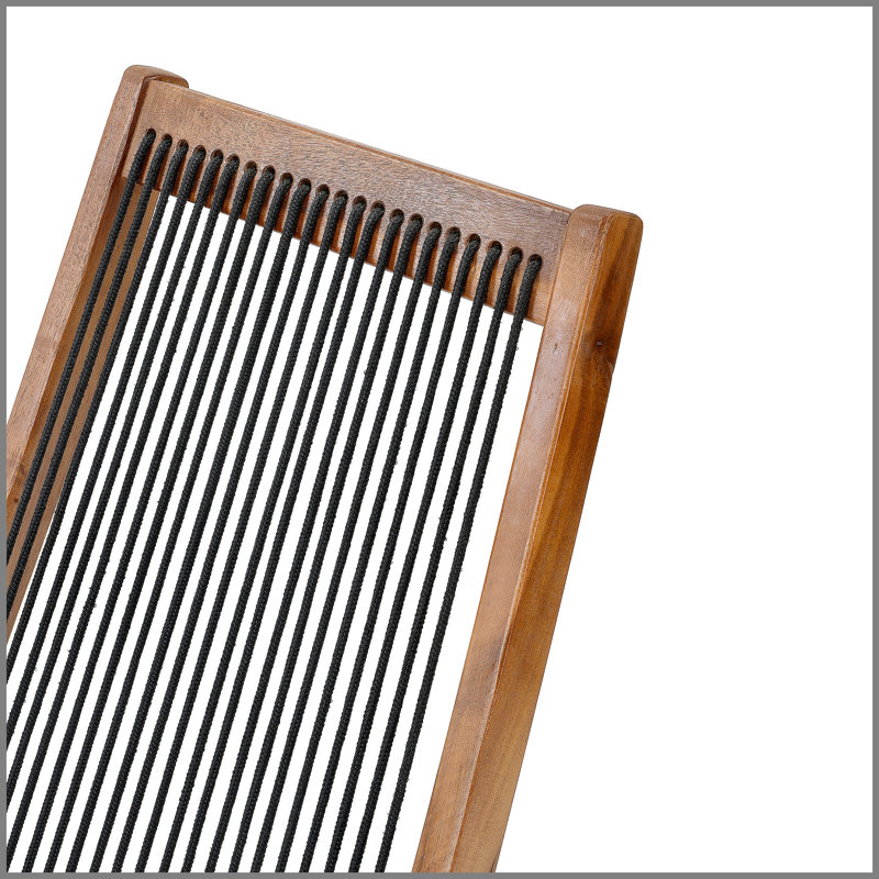 Chaise pliante en bois