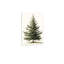 Toile verte verte rustique «Merry Xmas» de qualité supérieure 24 x 18 po