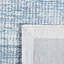 Tapis en laine / coton touffeté à la main Baer en ivoire / bleu-1232305586