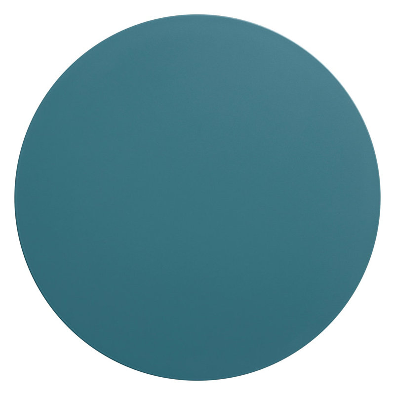 Circula End Table, Marine Blue, 12" H x 15" W x 15" D