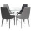 Ayarie 4 -Person Glass Dining Set-632519928-632519931