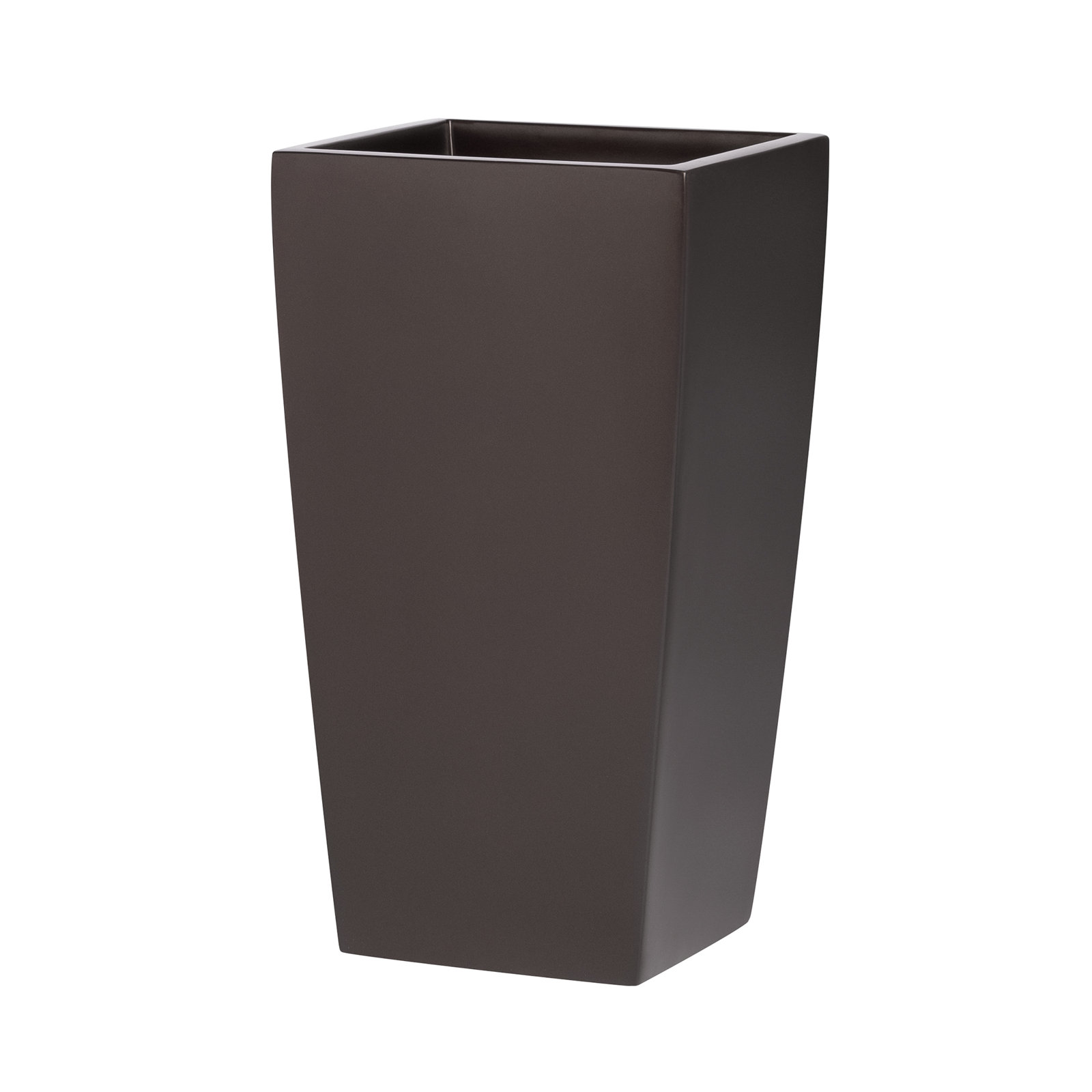 Hornell Pot Planter, 22.5" H x 12" W x 12" D, Brown