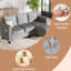 Degnan 76.4'' Upholstered Sofa Chaise-1058330149