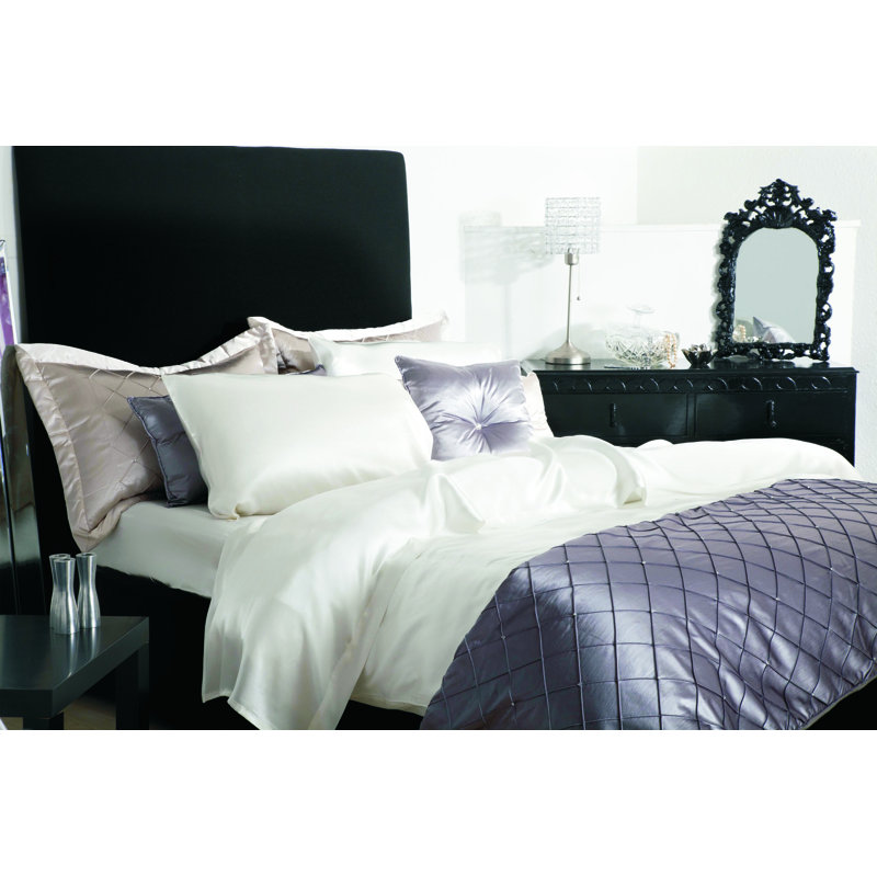 Luxury Silk Range 450 Thread Count Fitted Sheet, Kingsize