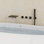 Robinet de baignoire mural avec inverseur et douche à main