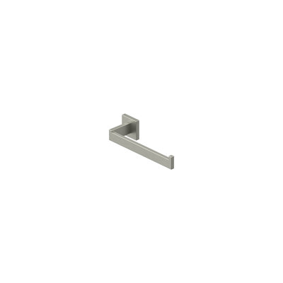 Deltana MM2008-15 10" TOWEL HOLDER, SINGLE POST, MM SERIES in Brushed Nickel