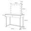 Eastport Dressing Table with Mirror