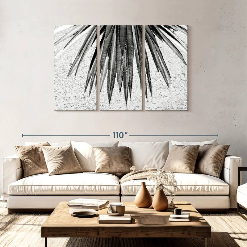 Harnek Black Arizona - Aloe Vera, 48" H x 74" W