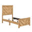 Structure de lit simple en bois massif Claudette-114311290-114882679
