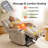 Maysoun 27.2'' Extra Wide Power Recliner Lift Chair with Massage and Heat for Big People, Fabric-1843001270