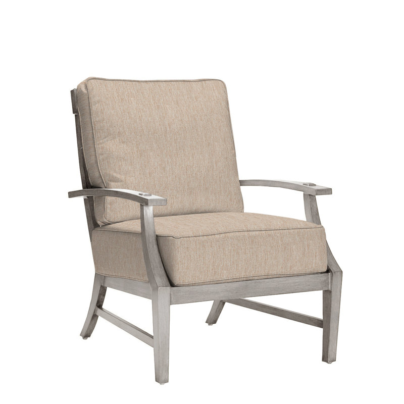 Méridienne Croquet, No Welt + Standard Fill, Toile sable, Huître
