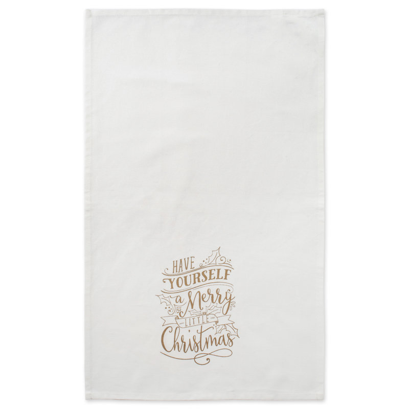 Edge Cotton Jacquard Dish Cloth Kitchen Towel
