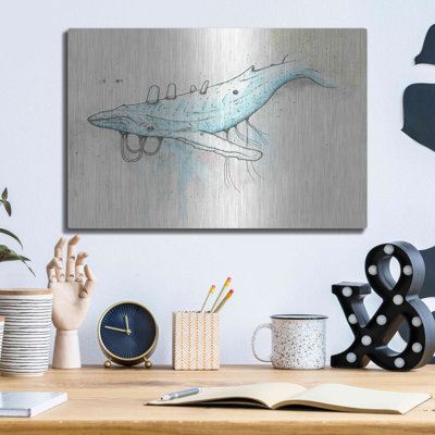 «Whale» par Craig Snodgrass sur métal