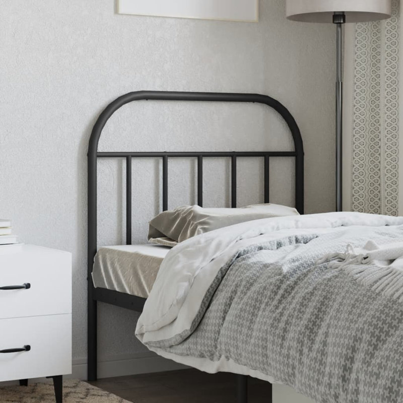 Steel Replace Headboard, 100 x 105 cm , Black