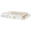 Lit plateforme double avec 6 tiroirs de rangement, blanc antique-326944022-326944009